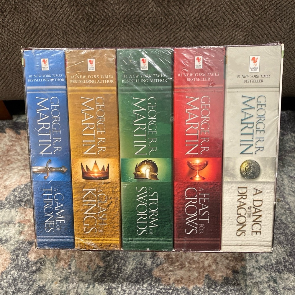 A Game of Thrones by George R. R. Martin, 5-Book Boxed Set, A Song of Ice & Fire
